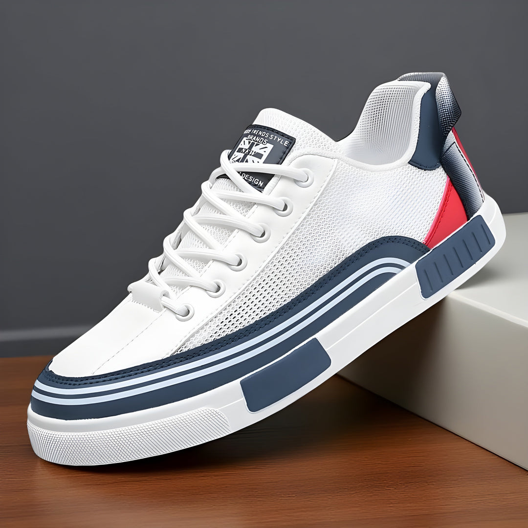 Men’s Knit Mesh Sneakers | Lightweight Comfort Sole | Street Style Runners