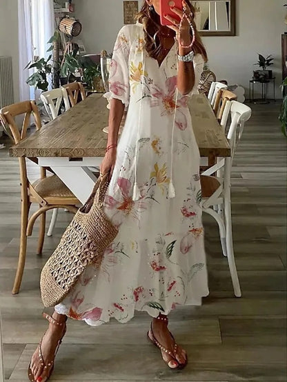 Apolline | Boho Maxi Dress