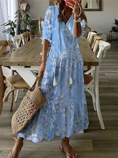 Apolline | Boho Maxi Dress