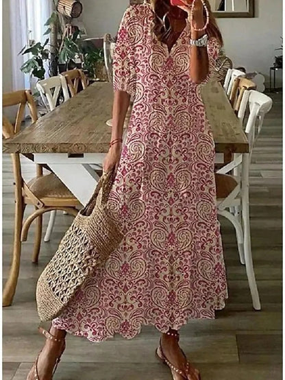 Apolline | Boho Maxi Dress