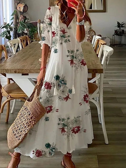 Apolline | Boho Maxi Dress